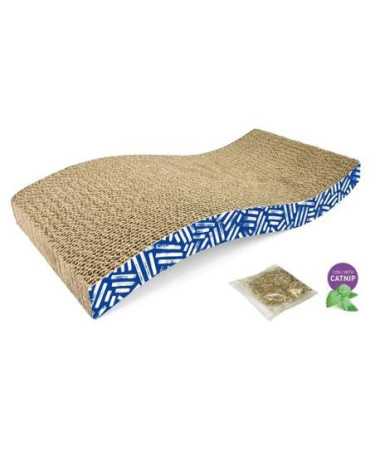 RASCADOR ECOLINE CARTON OLA CON CATNIP 1UD