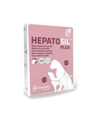 HEPATOSIL PLUS RAZAS MEDIANAS Y GRANDES 30 COMP