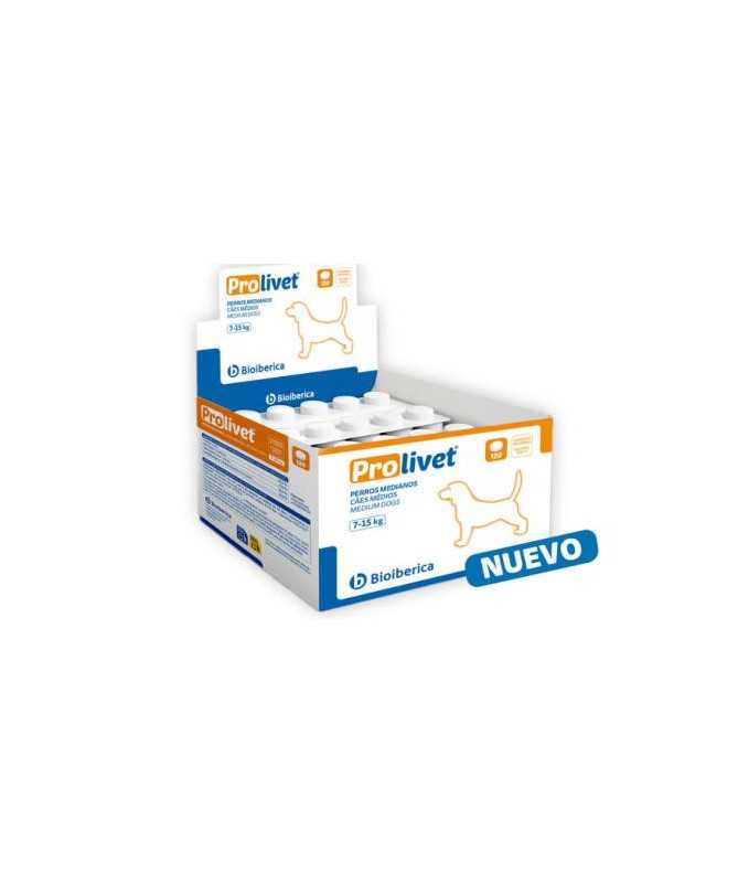 PROLIVET PERRO MEDIANO 120 COMP PALATABLES