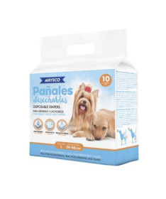 PA?AL PARA PERRO TALLA: L / 34-48CM 10UD