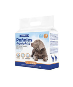 PA?AL PARA PERRO MACHO TALLA: L / 50-60CM 12UD