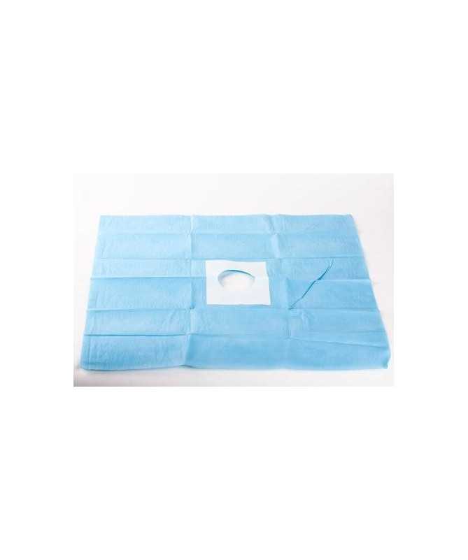 PA?O QUIRURGICO FENESTRADO C/ADHESIVO 50X60CM 1UD