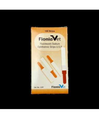 TIRAS REACTIVAS DE FLUORESCEINA 100 TIRAS