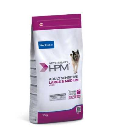 HPM CANINE ADULT SENSITIVE LARGE & MEDIUM 12KG