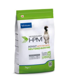 HPM FELINE ADULT WITH SALMON NEUTERED&ENTIRE 7KG