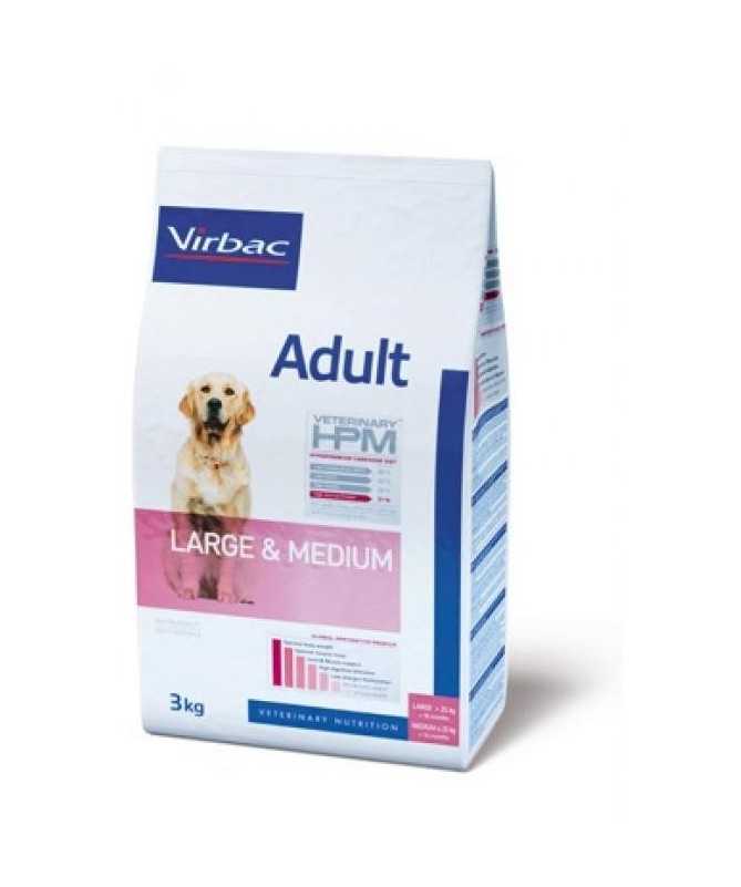 ADULT DOG LARGE & MEDIUM 3 KG HPM