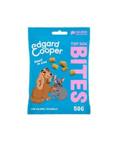 EC CANINE BITE/BOCADITO PEQUE?O SALMON 15X50G