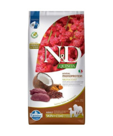 N&D QUINOA DOG SKIN COAT VENADO ADULT MED/MAX 7KG