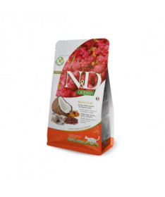 N&D QUINOA CAT SKIN COAT ARENQUE 5KG