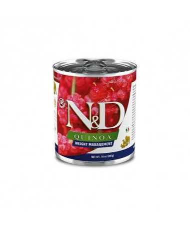 N&D QUINOA DOG WEIGHT MANAGEMENT 6X285G