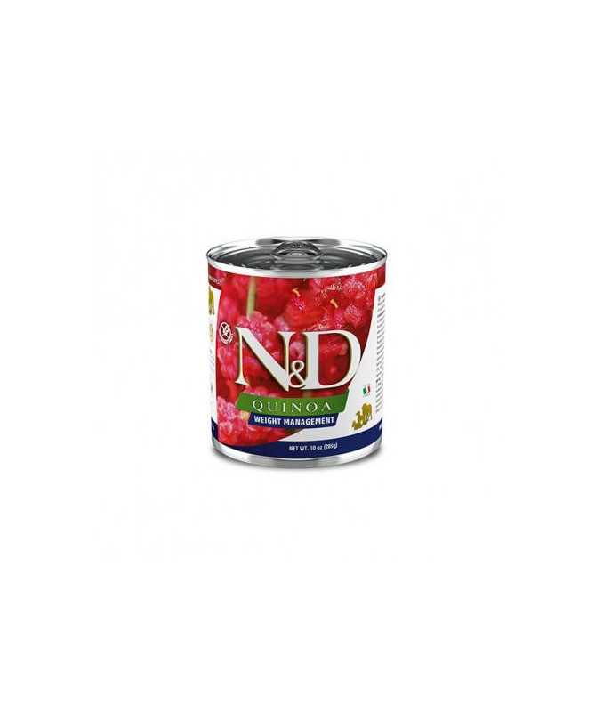 N&D QUINOA DOG WEIGHT MANAGEMENT 6X285G