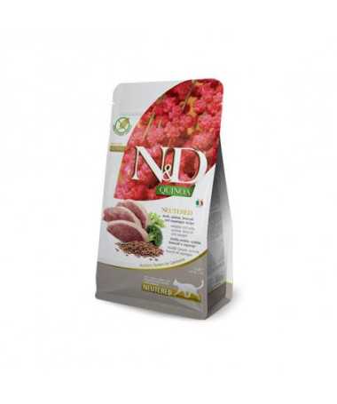 N&D QUINOA CAT NEUTERED PATO 1