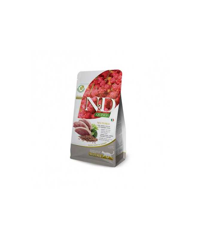 N&D QUINOA CAT NEUTERED PATO 1