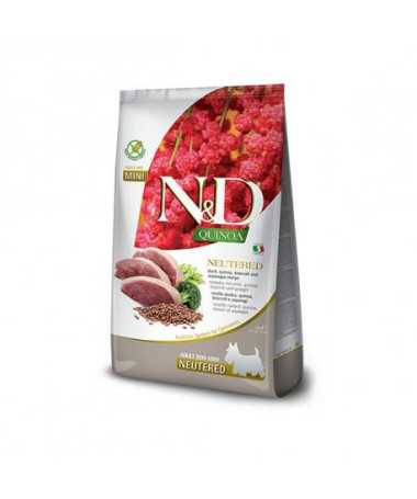 N&D QUINOA DOG MINI NEUTERED PATO 2