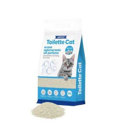 ARENA BENTONITA TOILETTE CAT SIN PERFUME 10L/8