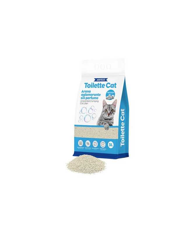 ARENA BENTONITA TOILETTE CAT SIN PERFUME 5L/4