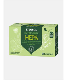 FITOSOL INF HP HEPATICA 20FILTROS – foto del producto hojas fumaria fitosol